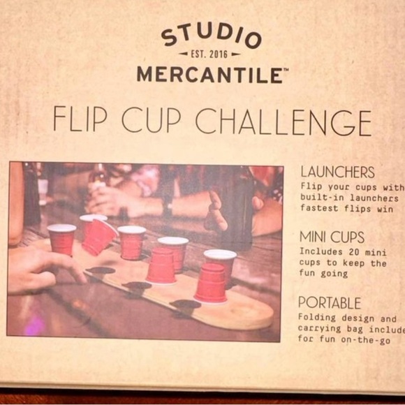 Flip Cup Challenge Drinking Game. brand new. $30 - Picture 2 of 4